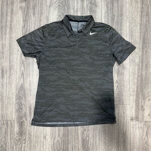 Nike Men's Black Polo Shirt
